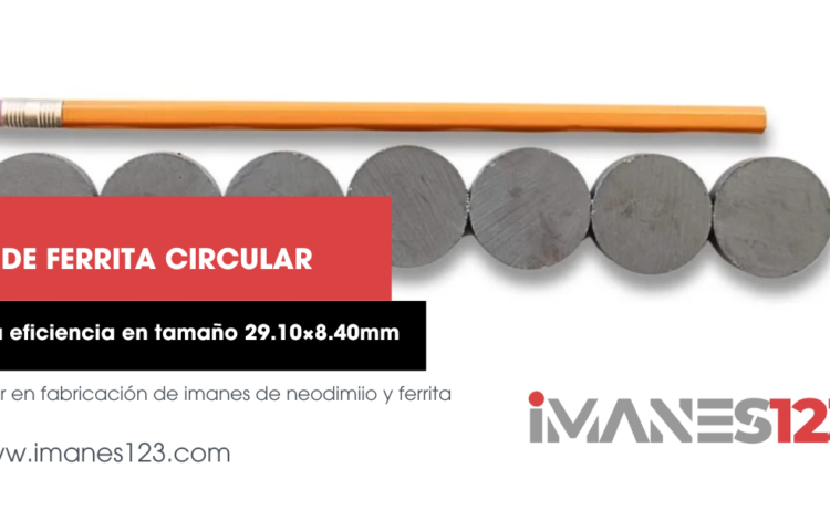 imanes de ferrita 29.10×8.40mm