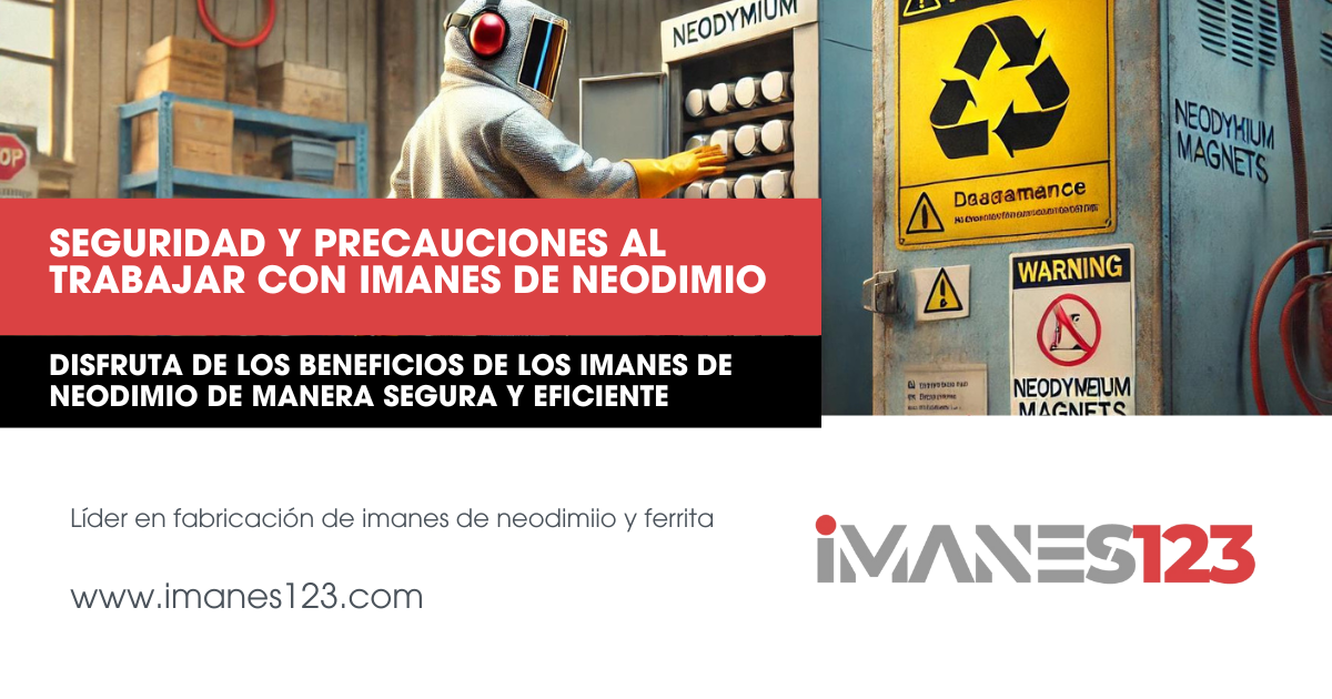 Seguridad y Precauciones al Trabajar con Imanes de Neodimio